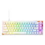 Mechanical Gaming Keyboard Cherry K5 Pro TMR Compact 65% QWERTY US, Wired USB, RGB, Orange/White