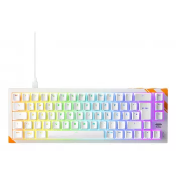 Mechanical Gaming Keyboard Cherry K5 Pro TMR Compact — 65% Wired USB, QWERTZ, RGB, Orange/White