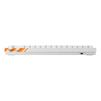 Mechanical Gaming Keyboard Cherry K5 Pro TMR Compact — 65% Wired USB, QWERTZ, RGB, Orange/White