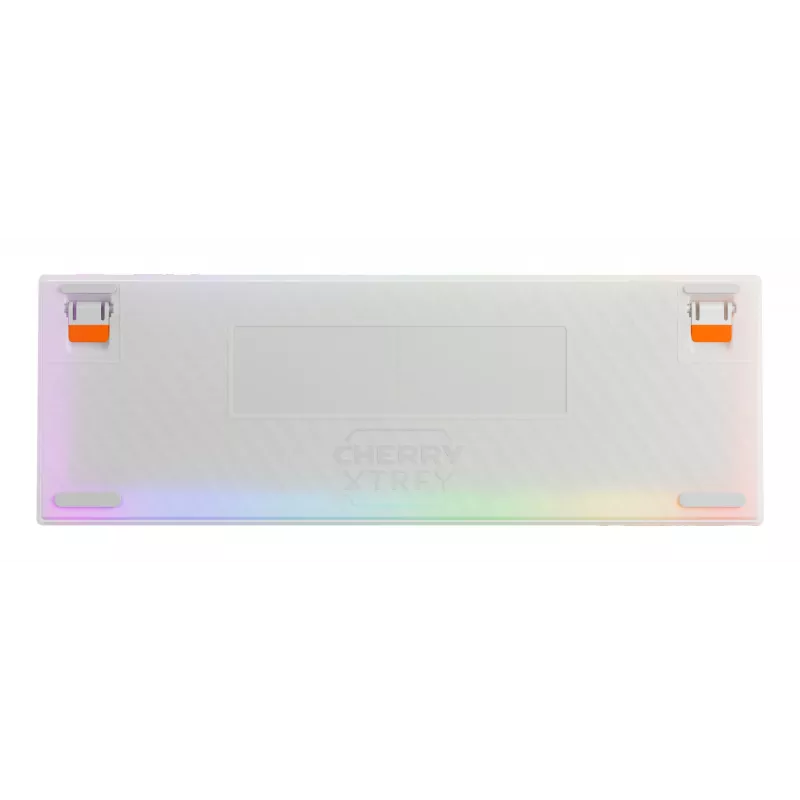 Mechanical Gaming Keyboard Cherry K5 Pro TMR Compact — 65% Wired USB, QWERTZ, RGB, Orange/White