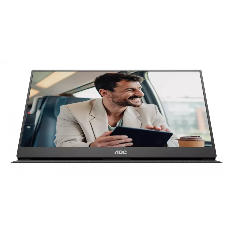 AOC 16T20E2 portable TV/monitor Portable monitor Black 39.6 cm (15.6 inch) LED 1920 x 1080 pixels