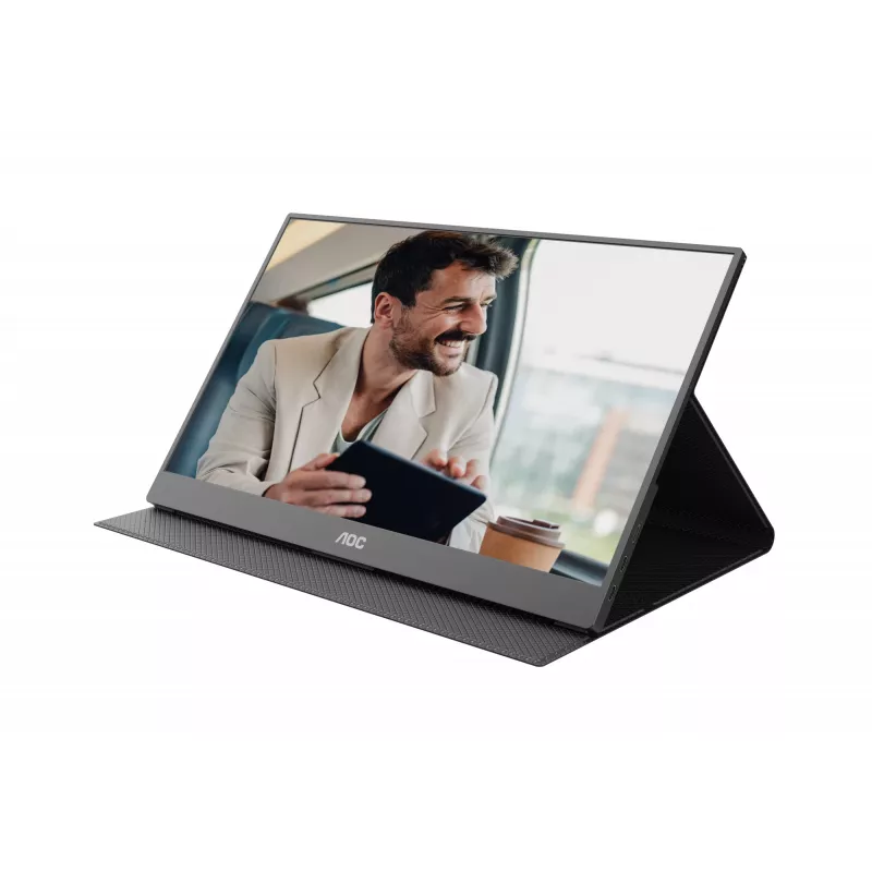 AOC 16T20E2 portable TV/monitor Portable monitor Black 39.6 cm (15.6 inch) LED 1920 x 1080 pixels