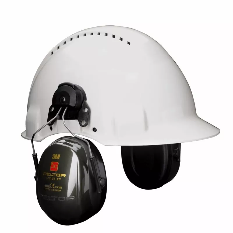 Hearing protection headphones 3M H520P3E-410-GQ Helmet style Black