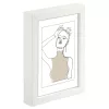 Single picture frame Hama Copenhagen White Glass MDF 220mm