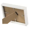 Single picture frame Hama Copenhagen White Glass MDF 220mm