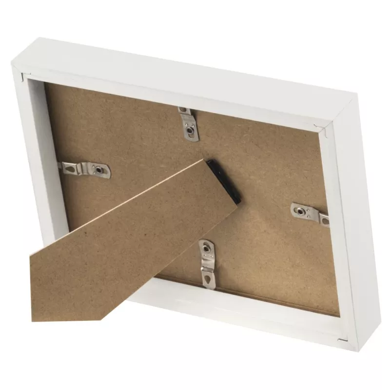Single picture frame Hama Copenhagen White Glass MDF 220mm