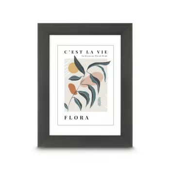 Hama Flora Single picture frame Grey