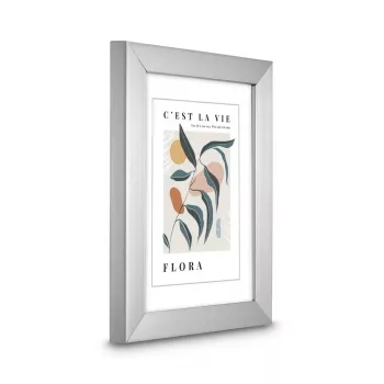 Hama Flora Single picture frame Silver