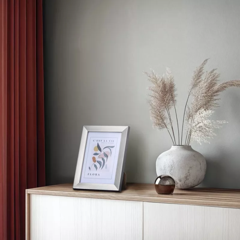 Hama Flora Single picture frame Silver