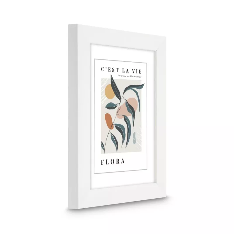 Hama Flora Single picture frame White