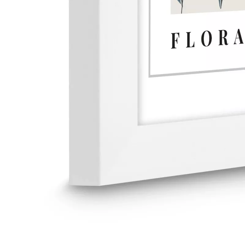 Hama Flora Single picture frame White