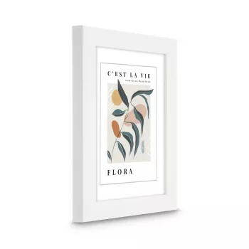 Hama Flora Single picture frame White