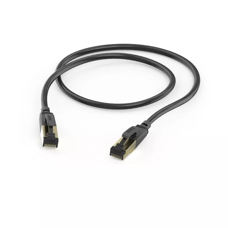 Hama 00202000 networking cable Black 0.5 m Cat8 S/FTP (S-STP)