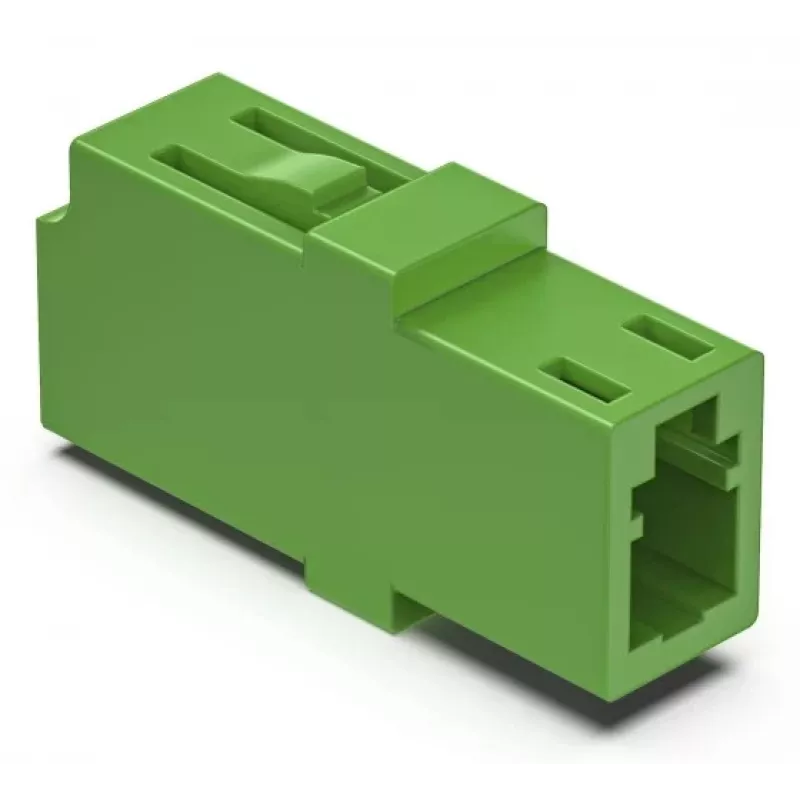 Hama 00200801 fibre optic adapter LC/APC 1 pc(s) Green