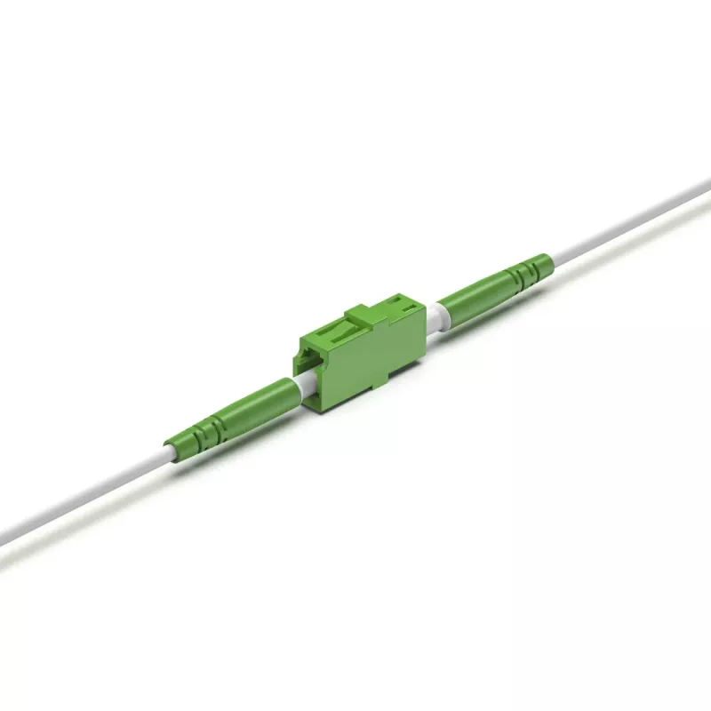 Hama 00200801 fibre optic adapter LC/APC 1 pc(s) Green