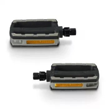 Hama 00178144 bicycle pedal Grey, Black 2 pc(s)