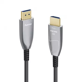 Hama 00202036 HDMI cable 15 m HDMI Type A (Standard) Black, Grey, Silver