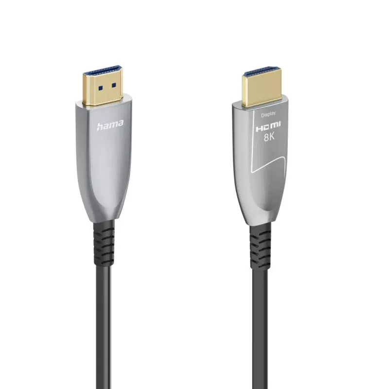 Hama 00202036 HDMI cable 15 m HDMI Type A (Standard) Black, Grey, Silver