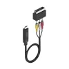 Hama 00205775 video cable adapter HDMI Type A (Standard) SCART (21-pin) Black