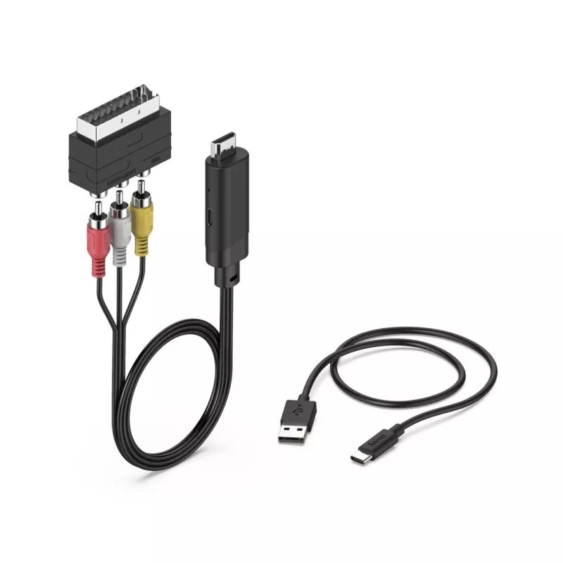Hama 00205775 video cable adapter HDMI Type A (Standard) SCART (21-pin) Black