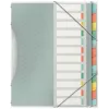 Esselte Colour'Breeze Divider Book with 12 Tabs, Multicolour, Polypropylene (PP), 266 mm, 20 mm, 370 g, 1 pc(s)