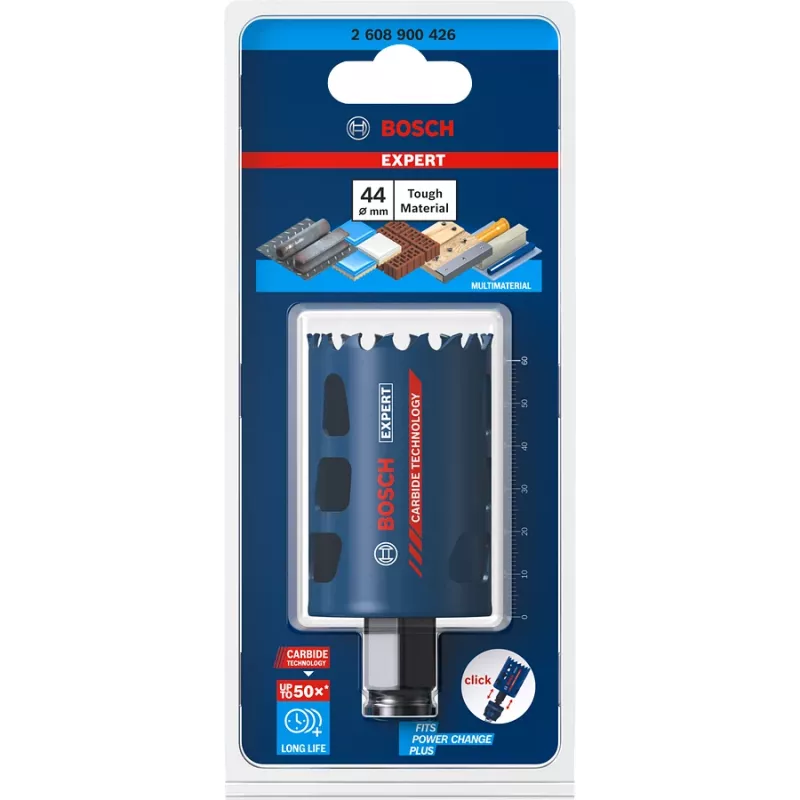 Hole saw Bosch Expert 2 608 900 426 4.4 cm for drill