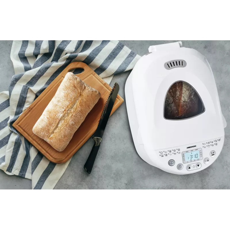 Bread Maker MEDION MD 11011 550 W White 1 kg Digital Timer