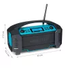 MEDION LIFE E66050 Worksite Analog & digital Black, Blue