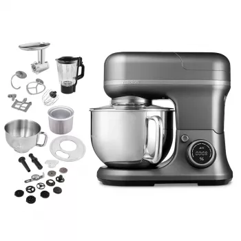 MEDION MD18440 food processor 1200 W 5 L Grey