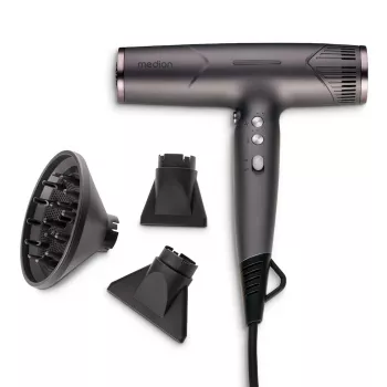 Hair dryer MEDION LIFE HD2 1740 W, black, max temp 95 °C, 1.8 m cord