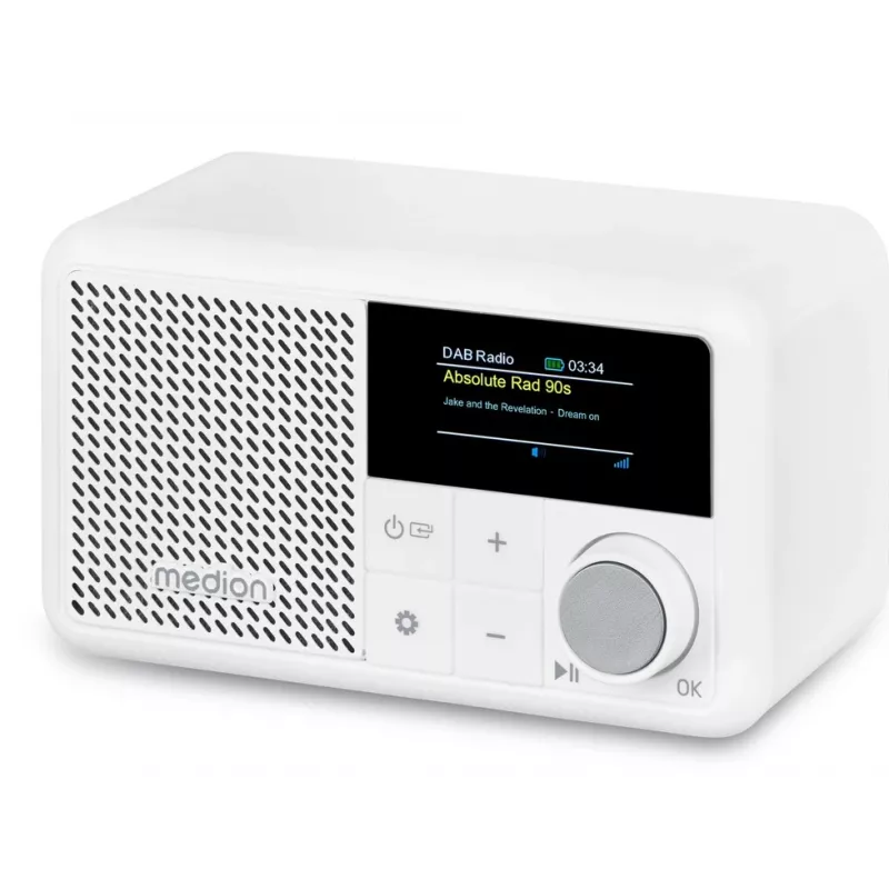 MEDION LIFE S66822 Tragbares Portable Digital White
