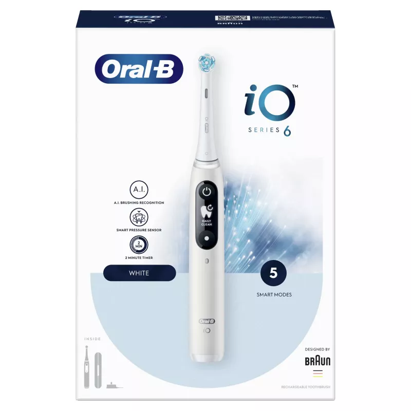 Oral-B iO 80351523 electric toothbrush Adult Vibrating toothbrush Black, Blue