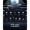 ICY BOX Diamond Case 1980 M.2 NVMe SSD enclosure with Thunderbolt 5 technology and a transfer speed of up to 80 Gbps