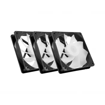 PC case fan MSI MAG F120 ARGB x3 — 120 mm, 1300 RPM, hydraulic bearing, black