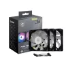 PC case fan MSI MAG F120 ARGB x3 — 120 mm, 1300 RPM, hydraulic bearing, black