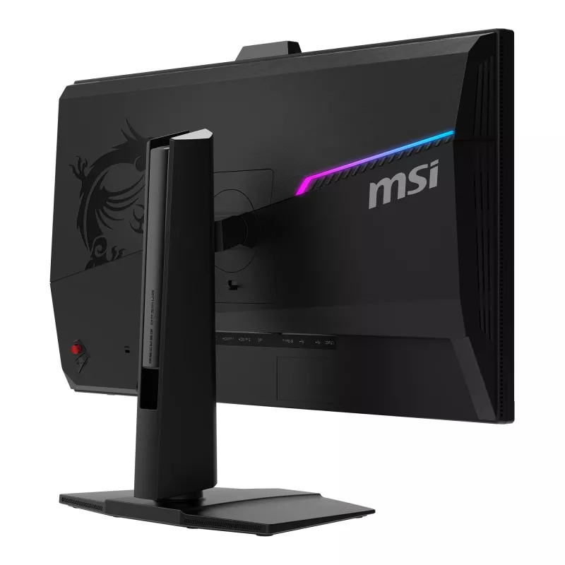 27 inch MSI MPG 272QRF X36 gaming monitor — 2560×1440 WQHD, Rapid IPS, 0.5 ms, 400 cd/m², USB 2.0 hub, VESA, height adjustable