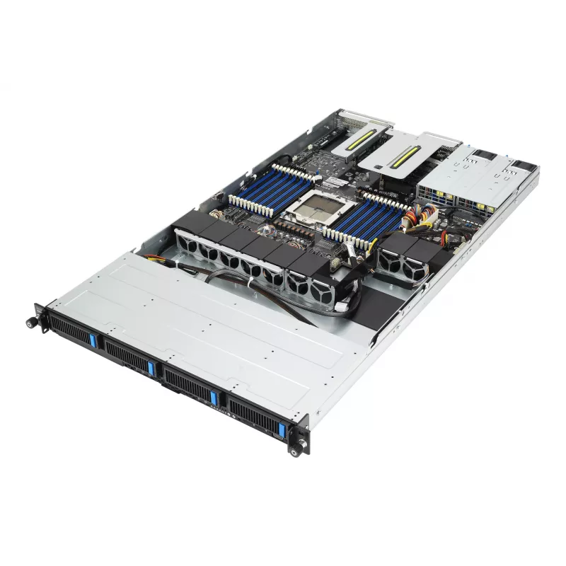 ASUS RS501A-E12-RS4 LGA 6096 Rack (1U) Black, Silver