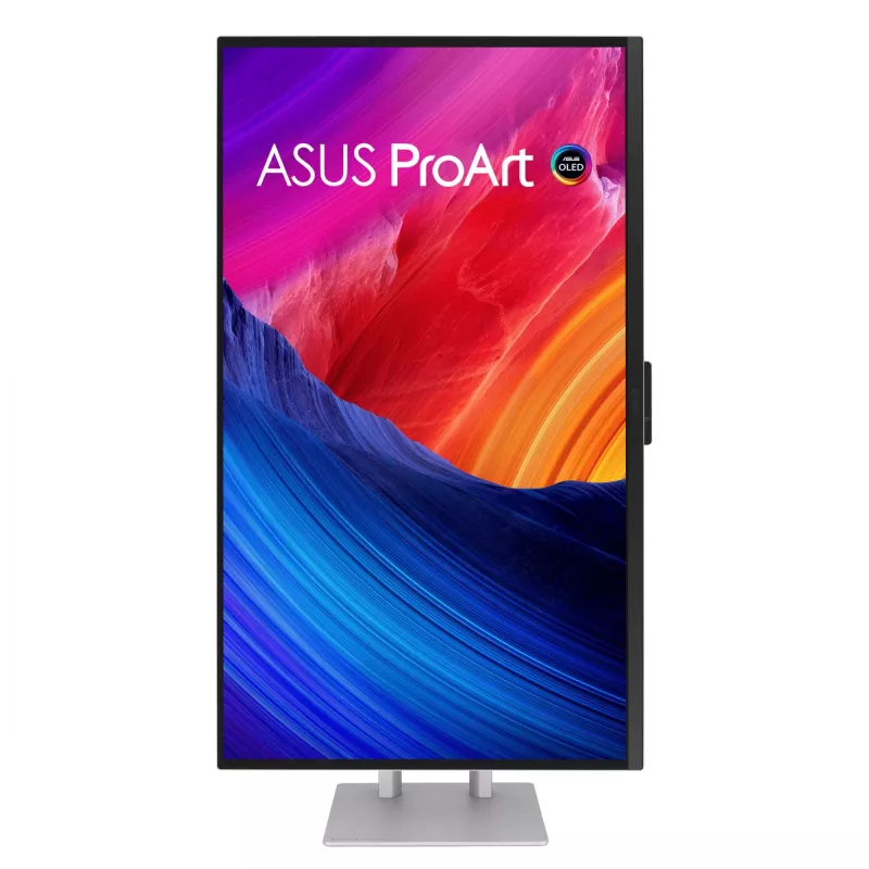 Computer monitor ASUS ProArt PA27UCDMR 67.3 cm (26.5 inch) 3840×2160 4K OLED Silver, 0.1 ms, USB 3.2 Gen 2, speakers, VESA