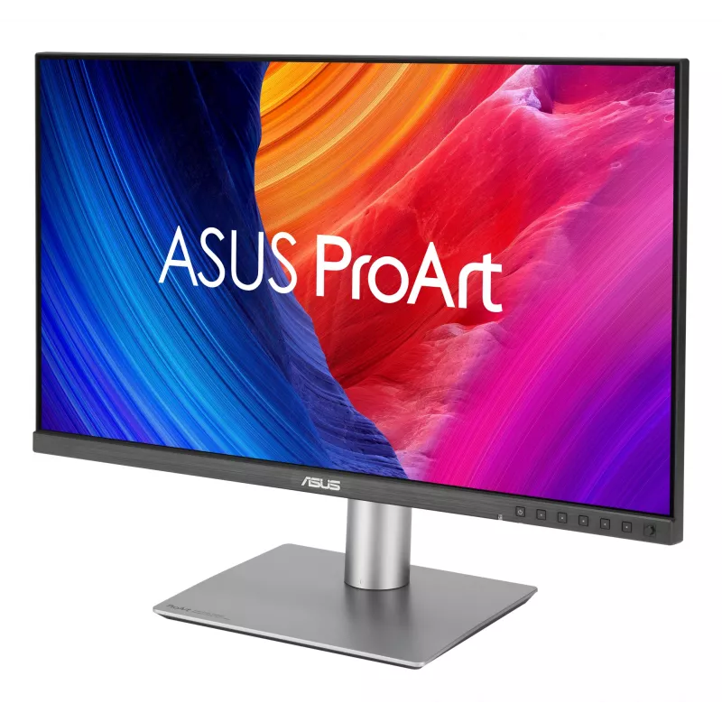 Computer monitor ASUS ProArt PA278CGRV 27 inch (68.6 cm) QHD 2560×1440 IPS LCD Silver, 5 ms, USB‑C, USB 3.2 hub, Speakers, VESA, Height adjust