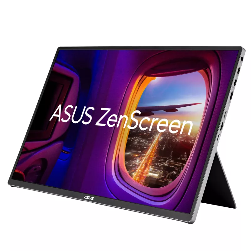 ASUS ZenScreen OLED MQ16FC computer monitor 40.6 cm (16 inch) 1920 x 1200 pixels WUXGA Silver