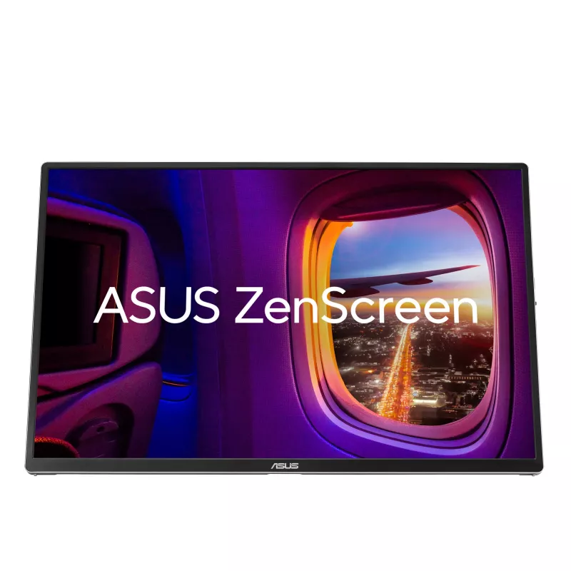 ASUS ZenScreen OLED MQ16FC computer monitor 40.6 cm (16 inch) 1920 x 1200 pixels WUXGA Silver