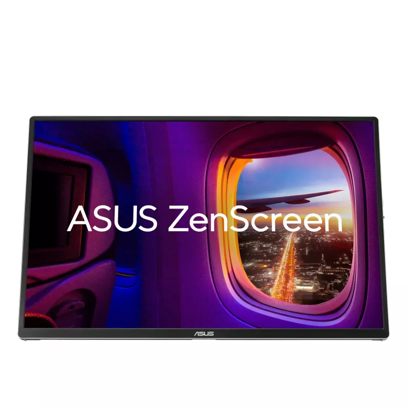 ASUS ZenScreen OLED MQ16FC computer monitor 40.6 cm (16 inch) 1920 x 1200 pixels WUXGA Silver