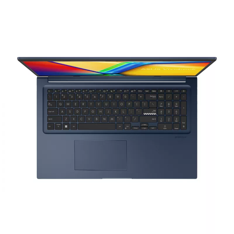 Laptop ASUS Vivobook 17 X1704VA Intel Core 3 100U, 17.3 inch FHD, 16GB DDR5, 512GB SSD, Wi‑Fi 6, Windows 11 Home, Blue