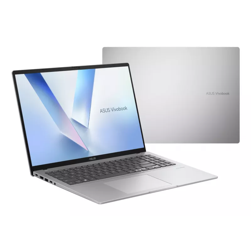 Laptop ASUS Vivobook 16 M1607KA-MB186W — AMD Ryzen AI 5 330, 16 inch WUXGA, 16 GB DDR5, 512 GB SSD, Windows 11 Home, Silver