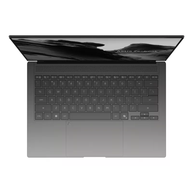 Laptop ASUS Zenbook S14 UX5406AA-SU052W — Intel Core Ultra 9 386H, 14 inch 3K touchscreen, 32 GB LPDDR5x, 1 TB SSD, Windows 11 Home, Grey
