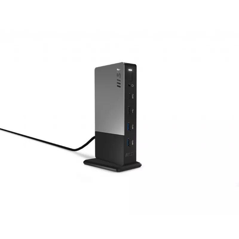 MSI USB-C Docking Station Gen 2 USB 3.2 Gen 2 (3.1 Gen 2) Type-C Black