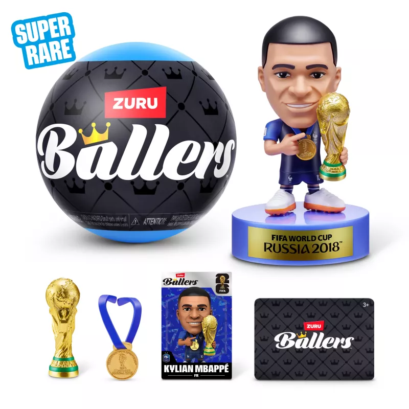 ZURU FIFA WORLD CUP 2026™ Ballers Series 1, 3 yr(s), FIFA, Black