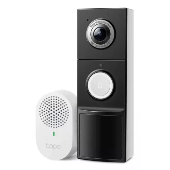 TP-Link Tapo Video Doorbell Camera 1 × D235, 1 × D100C, Black, White, IP66, 130°, IR, Wall, CE, RoHS, RCM,R-NZ,FCC, EAC, Triman, UKCA
