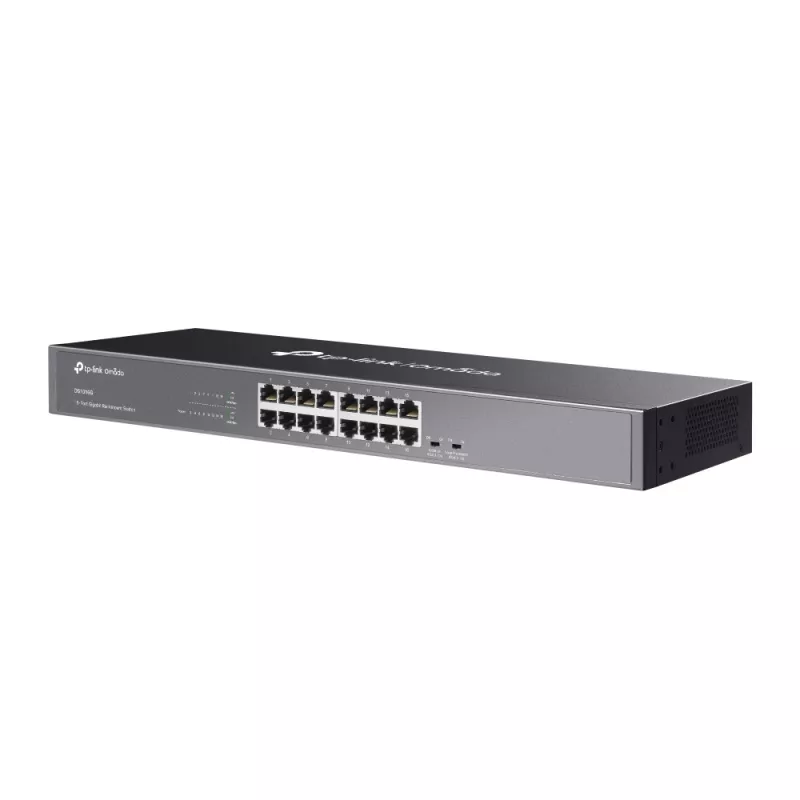 TP-Link Omada DS1016G network switch Unmanaged Gigabit Ethernet (10/100/1000) 1U Black