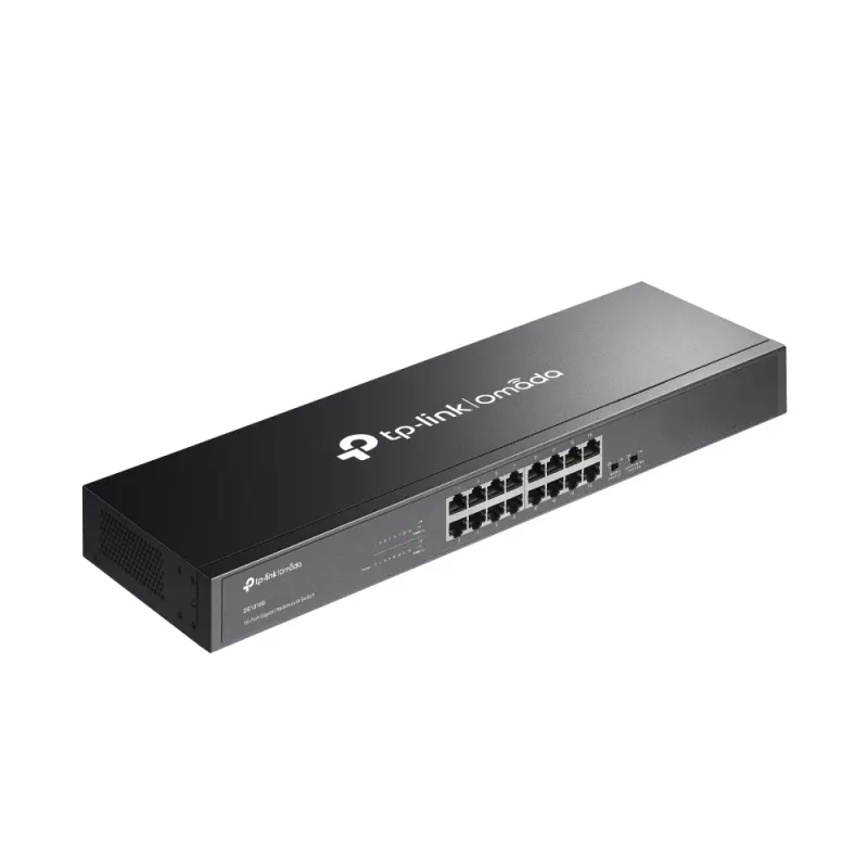 TP-Link Omada DS1016G network switch Unmanaged Gigabit Ethernet (10/100/1000) 1U Black